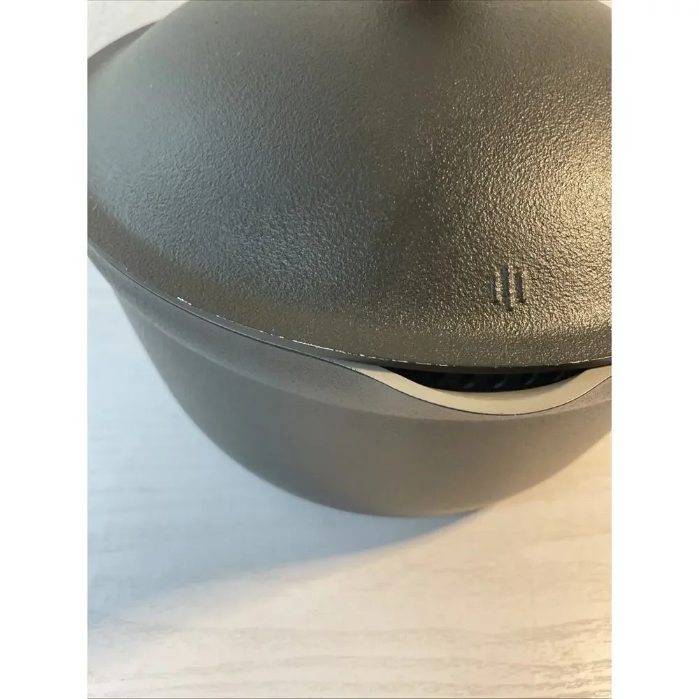 Our Place Perfect Pot 5.5 Qt Ceramic Nonstick Cookware Charcoal w/ Lid